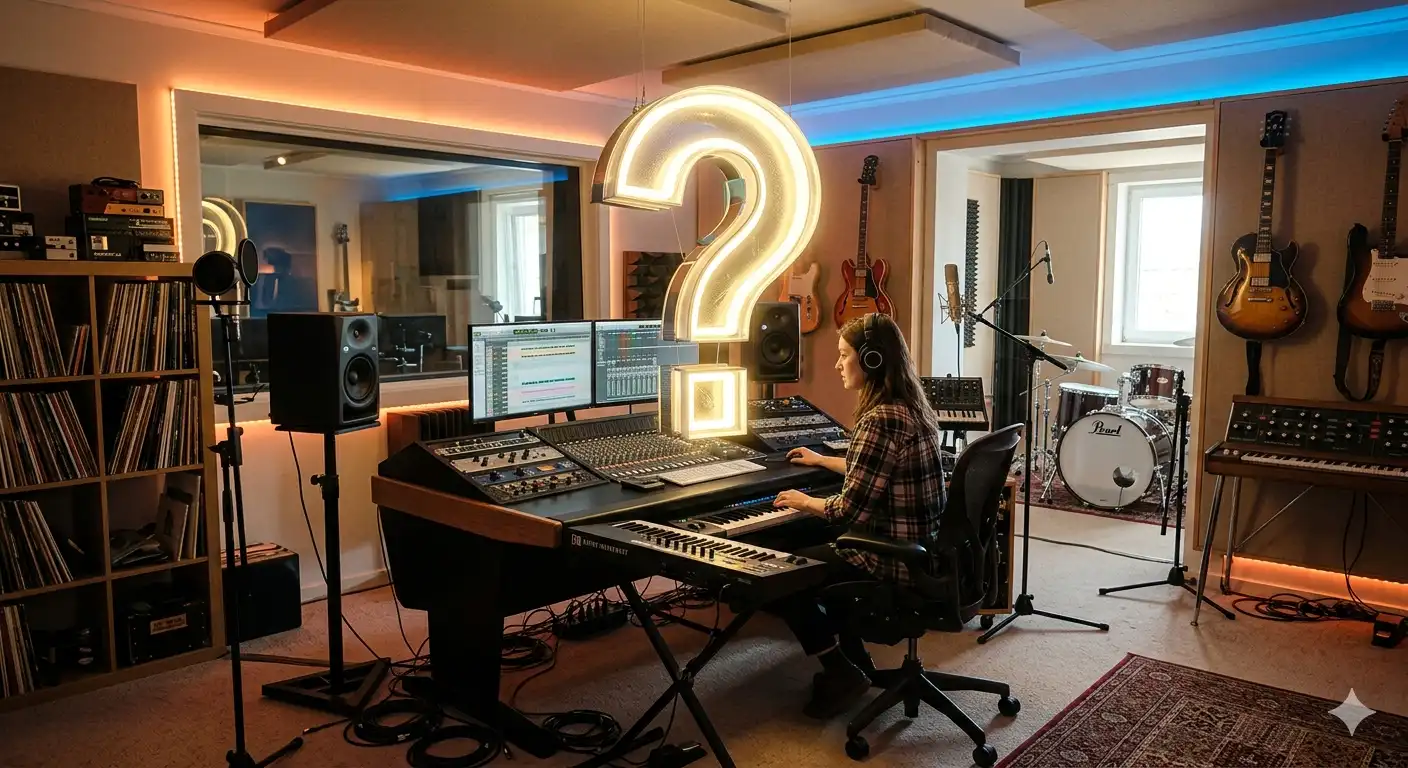 Qué preguntarle a un estudio de música antes de reservar